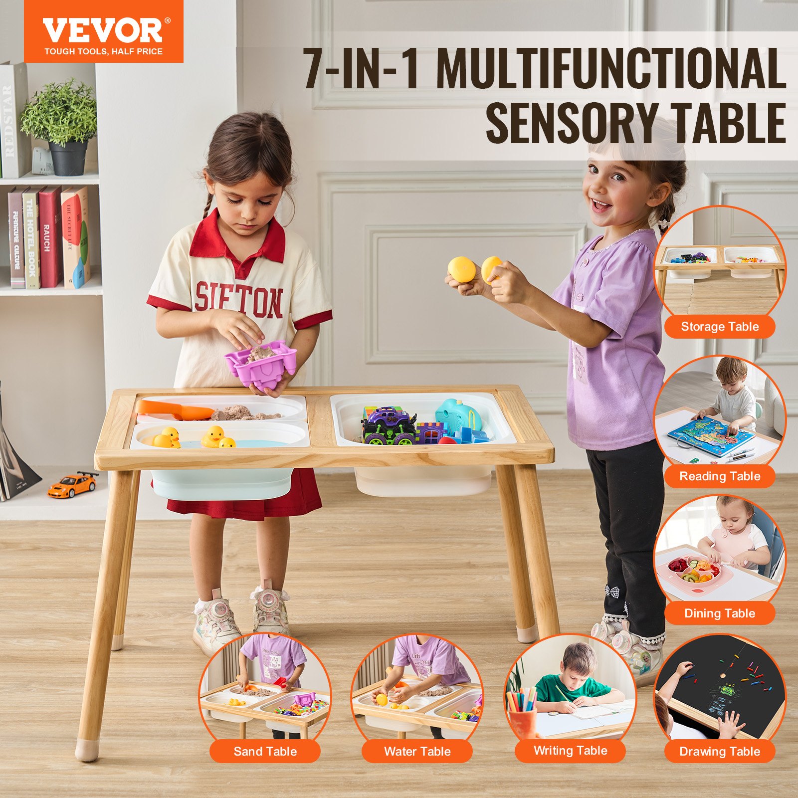 Kids Outdoor Storage - Sensory Table For Toddlers, Kids Activity