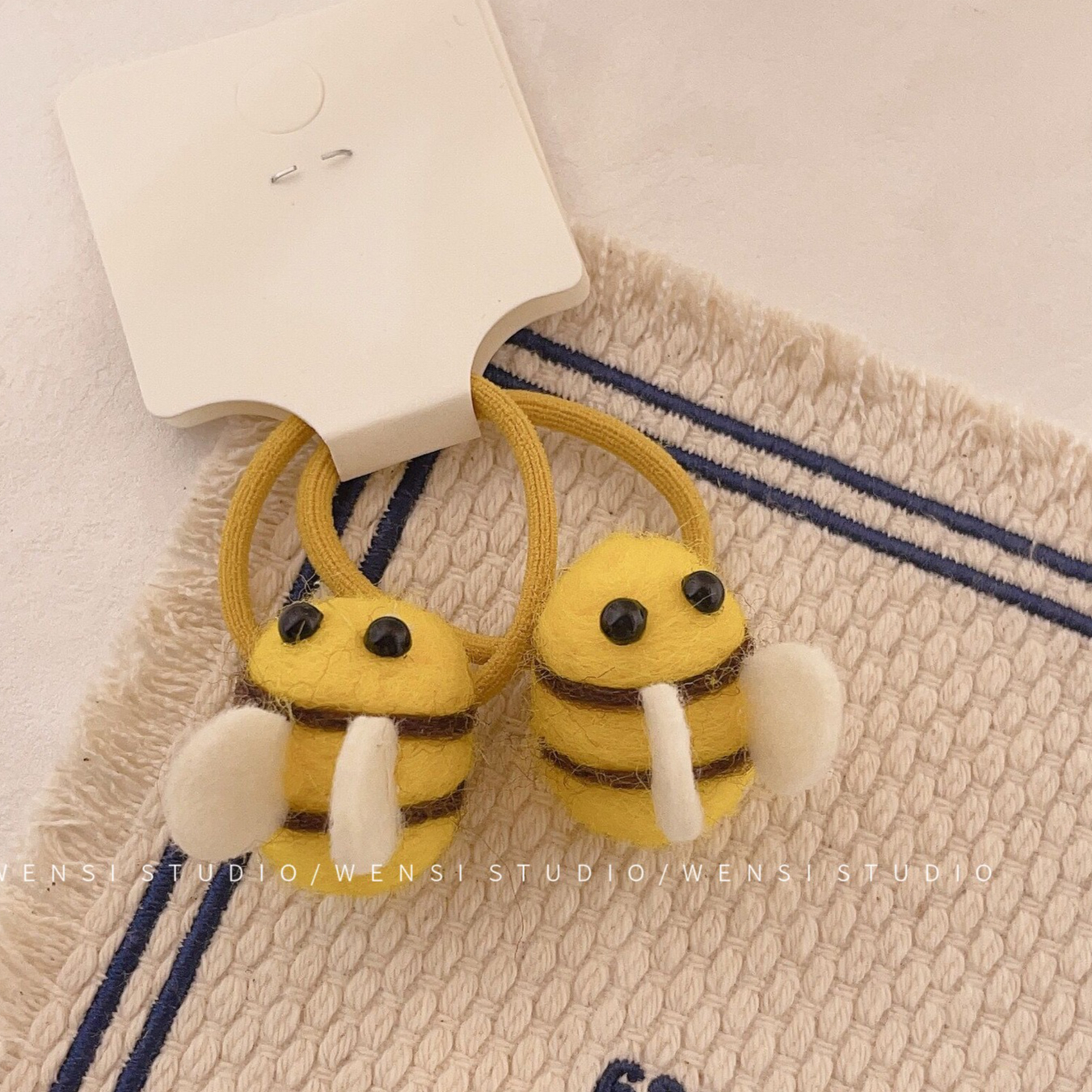 Kids Outdoor Decor - Winter Felt Hair Bands Korean Style