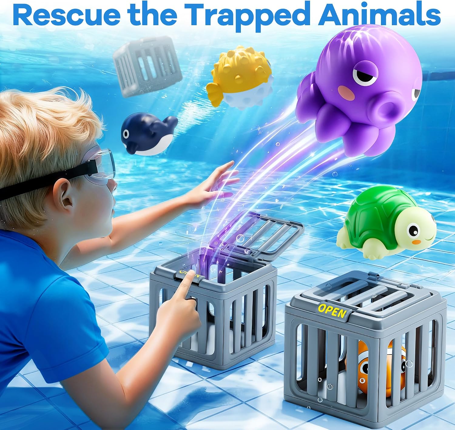 Kids Outdoor Water Toys - Altrek Store Funscape Kids Pool Diving