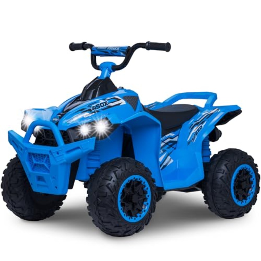 Kids Electric Quad Outdoor Toys - Kid Trax 12V Electric ATV -