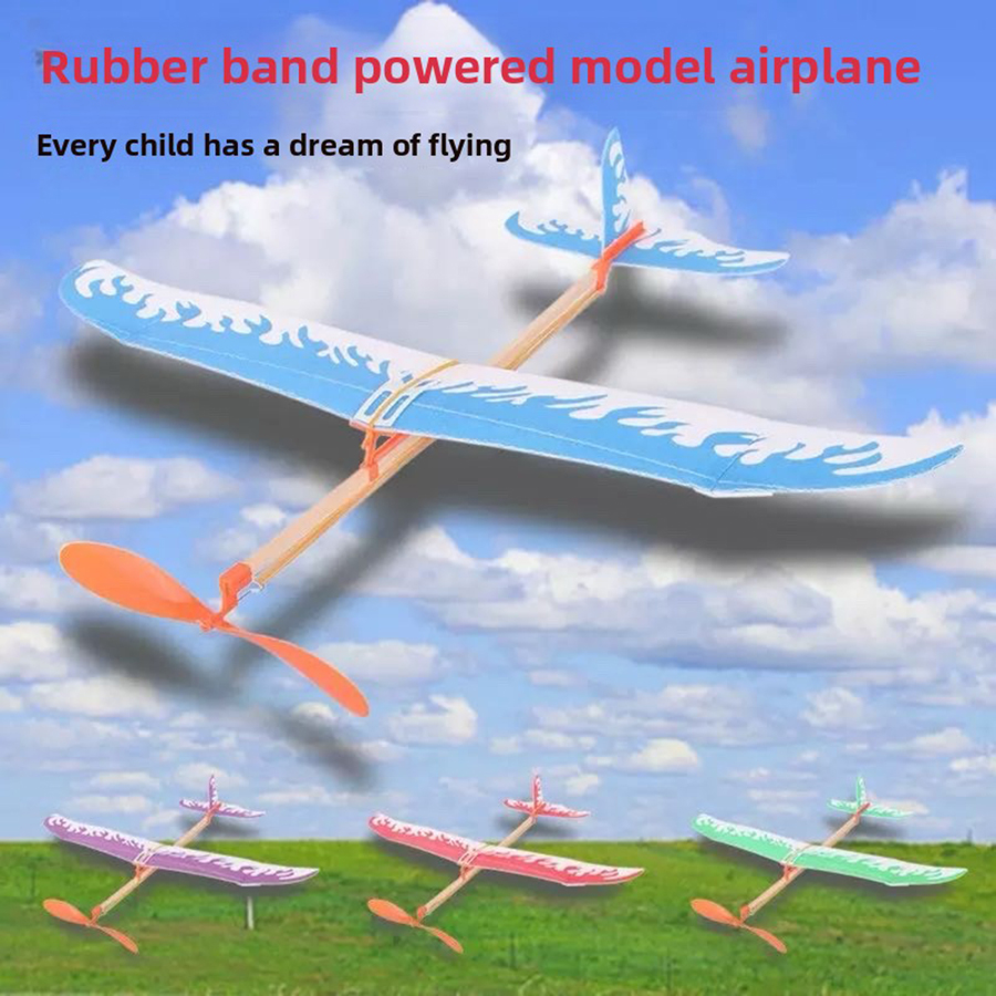 DIY Rubber Band Airplanes Powe - Kids Outdoor Games recension och pris