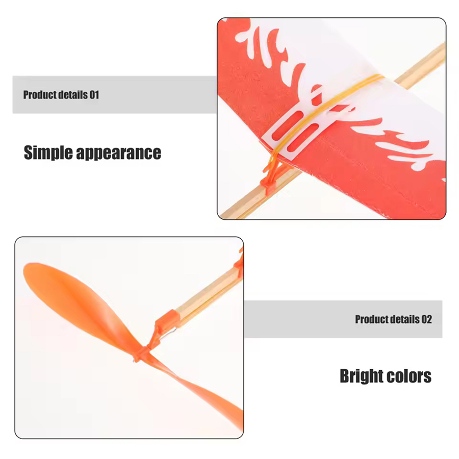DIY Rubber Band Airplanes Powe - Kids Outdoor Games recension och pris
