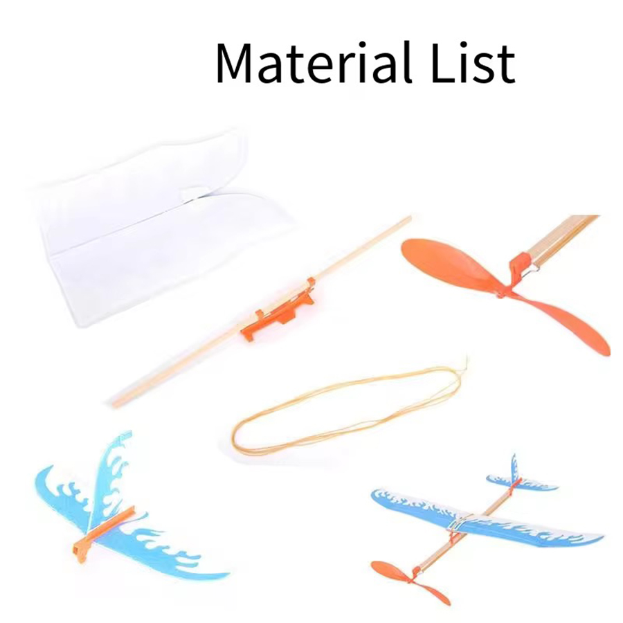 DIY Rubber Band Airplanes Powe - Kids Outdoor Games recension och pris