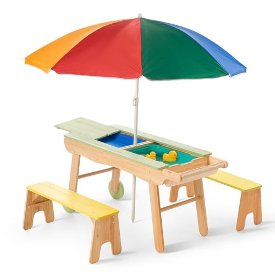 Indoor outdoor 3-in-1 kids pic - Kids Outdoor Umbrella For Table recension och pris