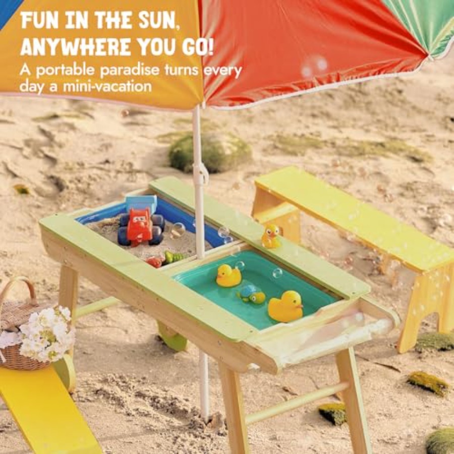 Indoor outdoor 3-in-1 kids pic - Kids Outdoor Umbrella For Table recension och pris