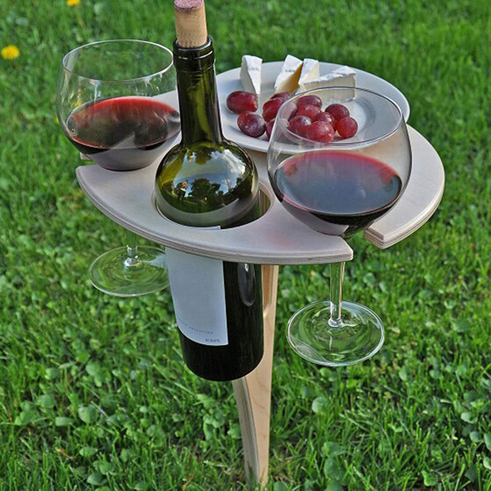 wooden wine table wine holder  - Kids Outdoor Wooden Table recension och pris