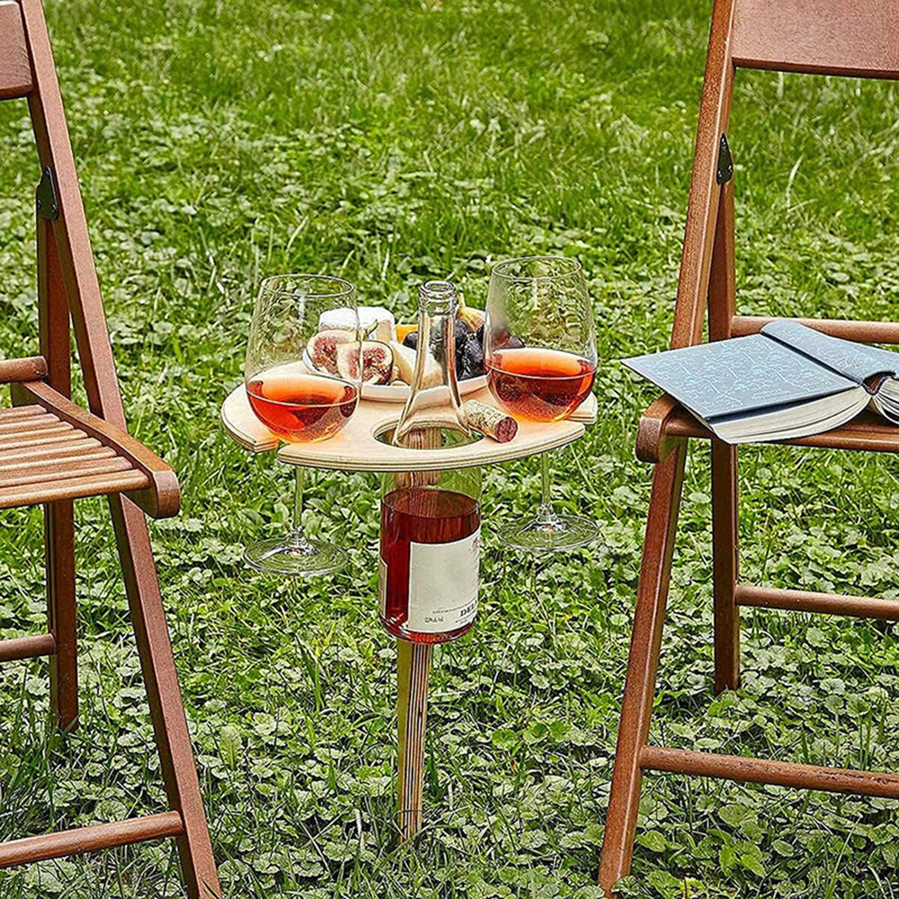 wooden wine table wine holder  - Kids Outdoor Wooden Table recension och pris