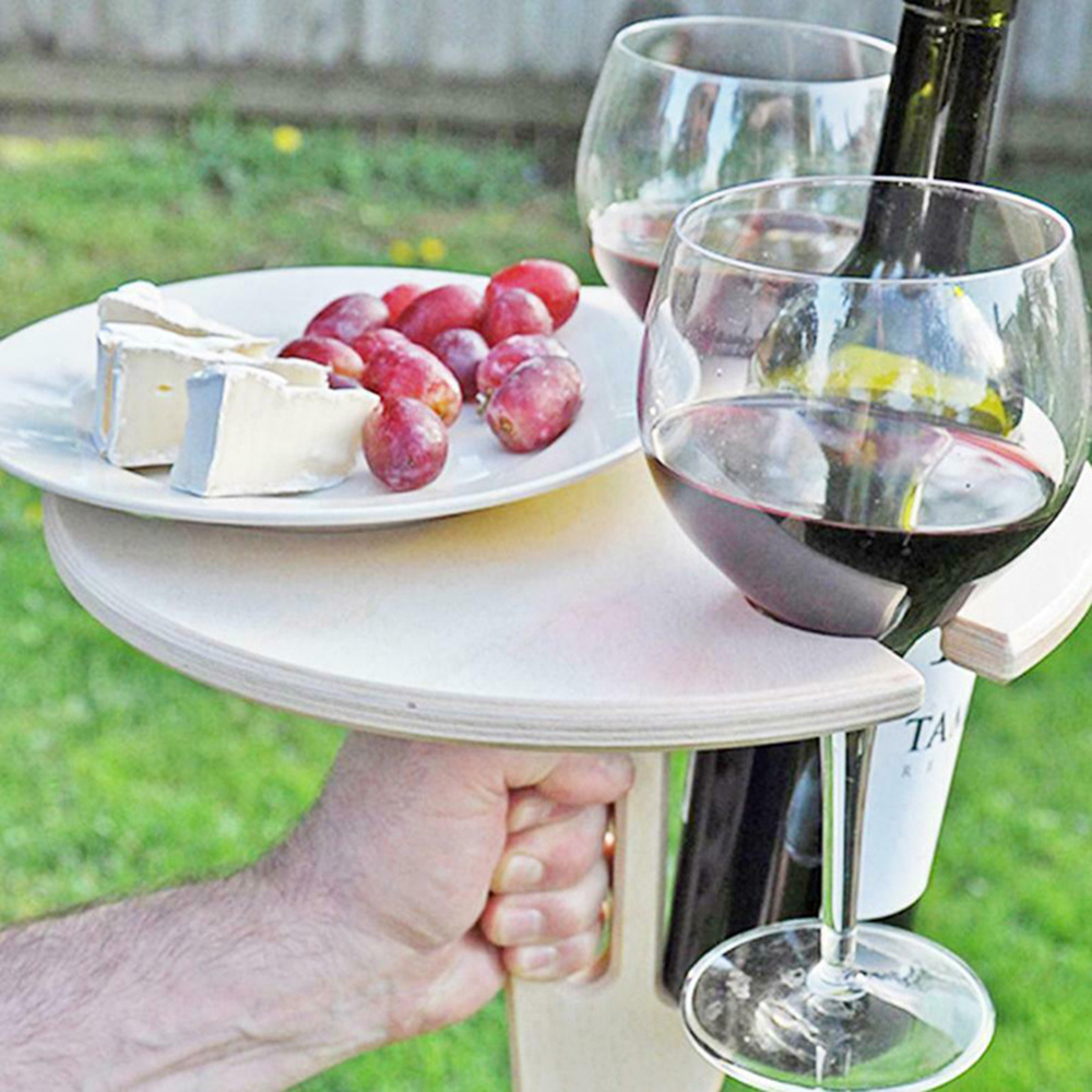 wooden wine table wine holder  - Kids Outdoor Wooden Table recension och pris