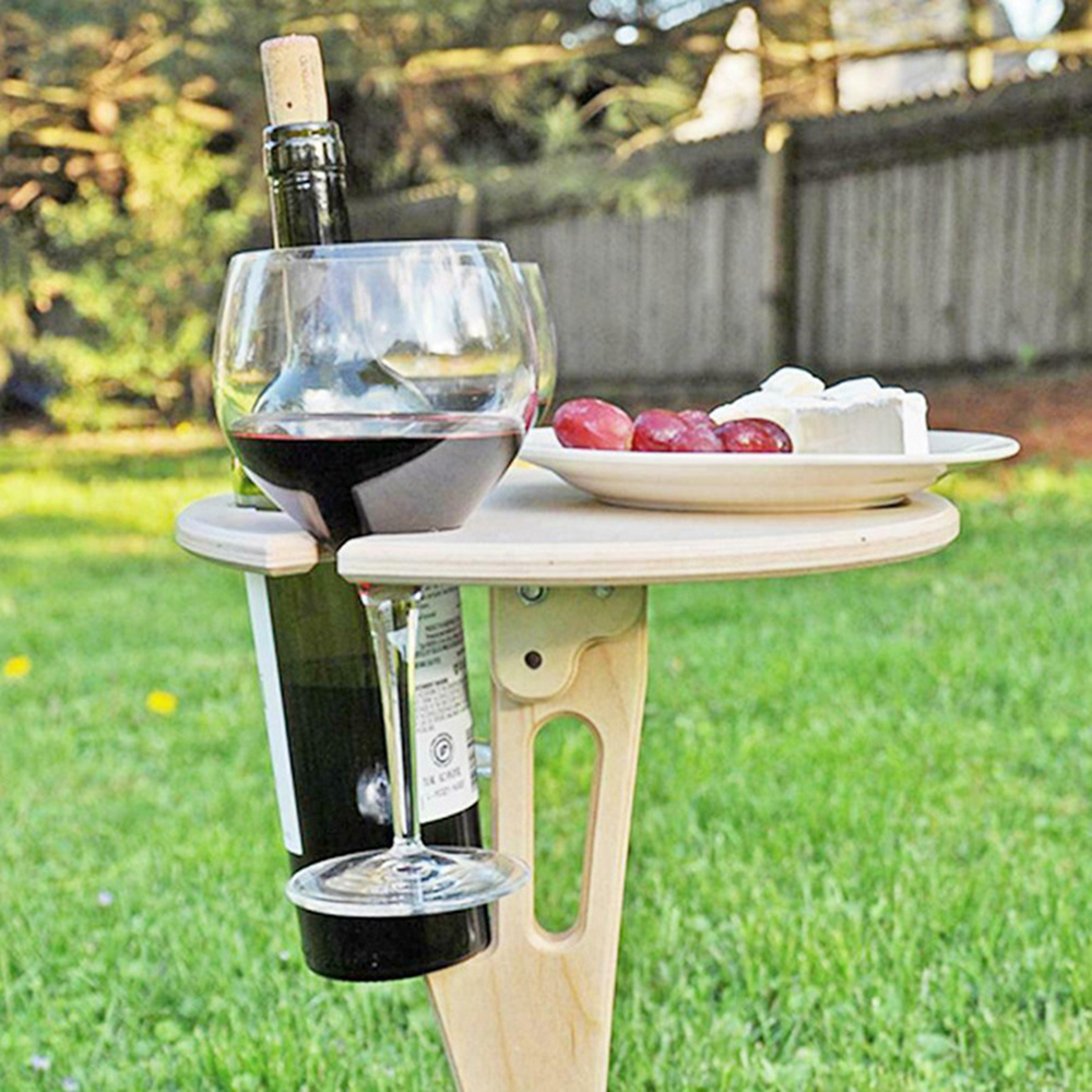 wooden wine table wine holder  - Kids Outdoor Wooden Table recension och pris