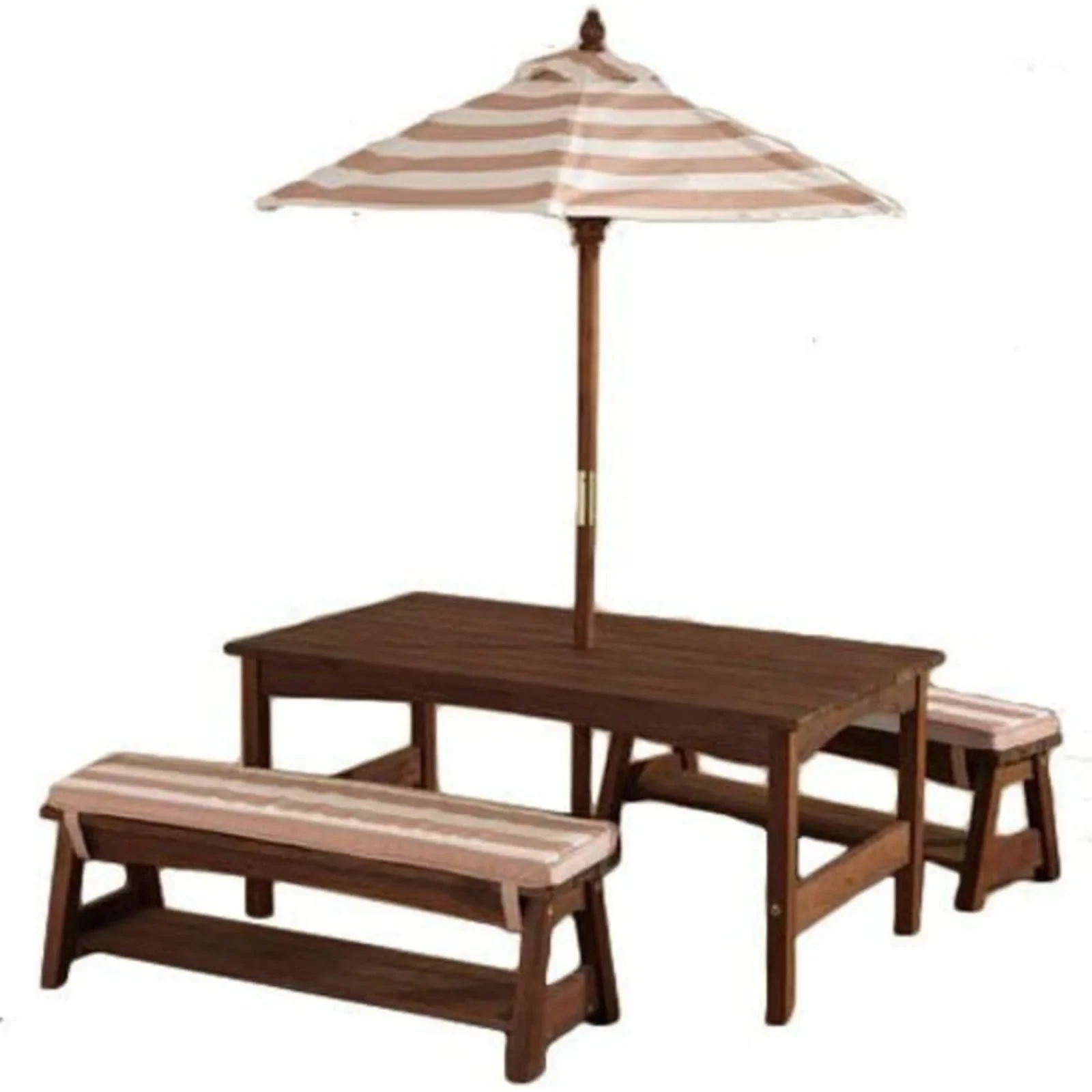 For Outdoor Wooden Table & Ben - Kids Outdoor Bench With Umbrella recension och pris