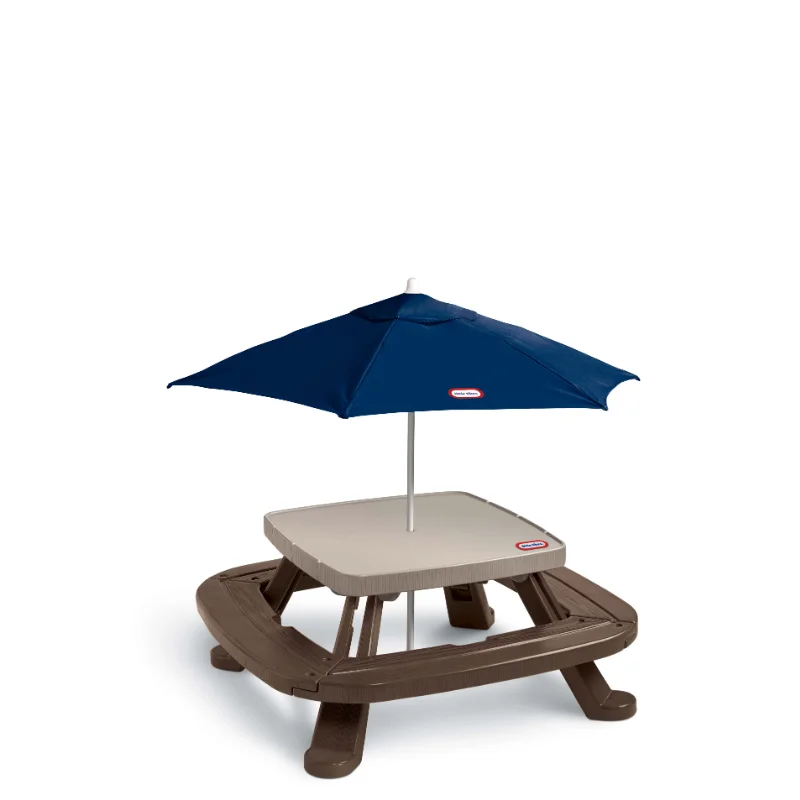 Outdoor  Kids Picnic Table Toy - Kids Outdoor Table And Chairs With Umbrella recension och pris