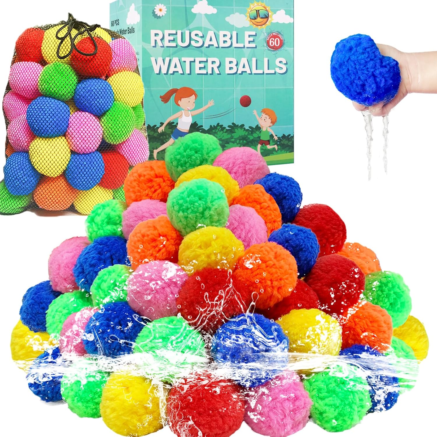 Altrek Store BEFANS 60 Pcs Reu - Kids Outdoor Water Toys recension och pris