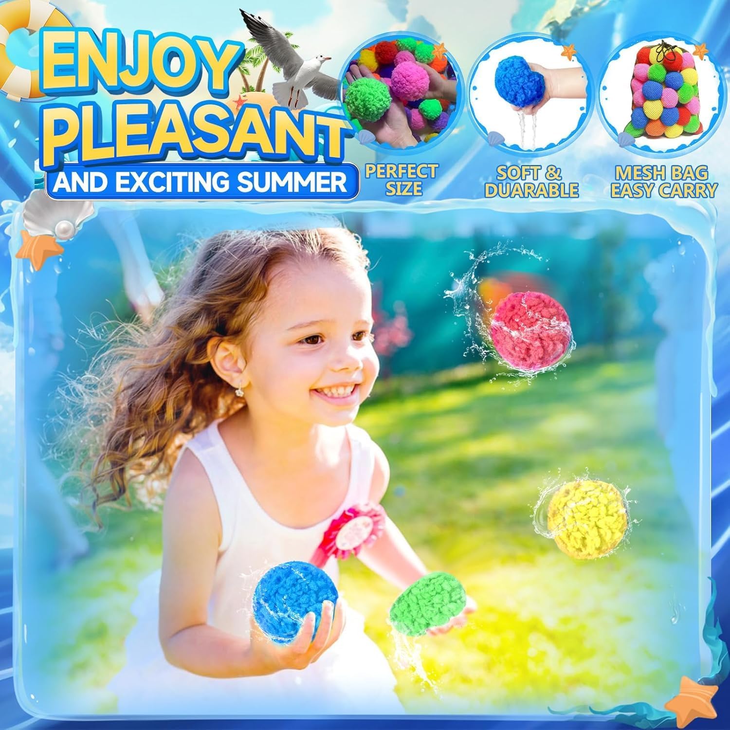 Altrek Store BEFANS 60 Pcs Reu - Kids Outdoor Water Toys recension och pris