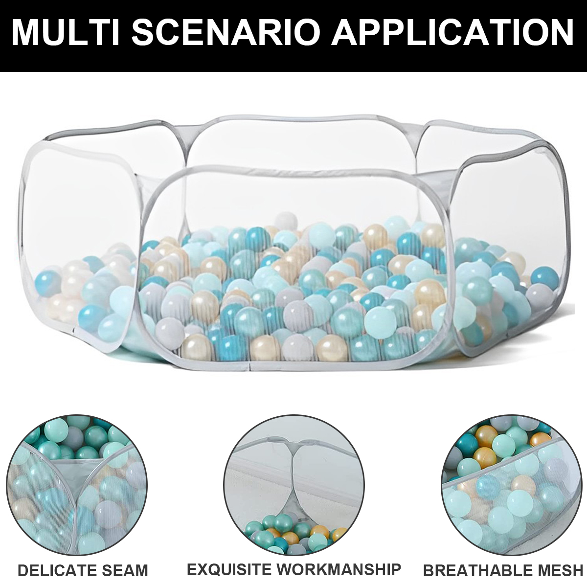 Baby Ocean Ball Pool Cute Chil - Kids Outdoor House Accessories recension och pris