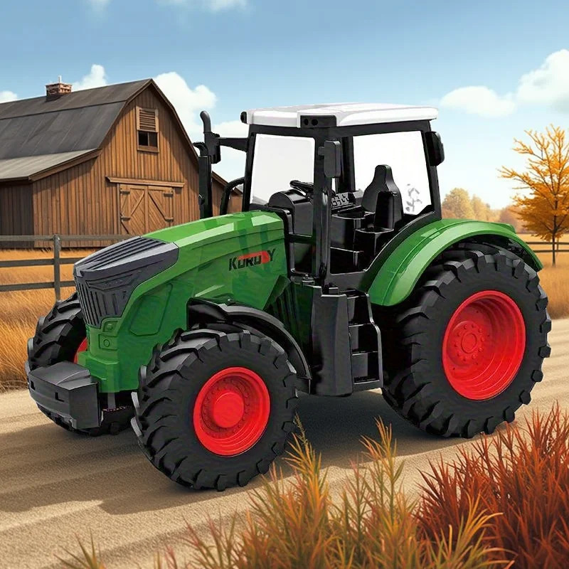 1:24 Inertial Farm Tractor wit - Kids Outdoor Exercise Equipment recension och pris
