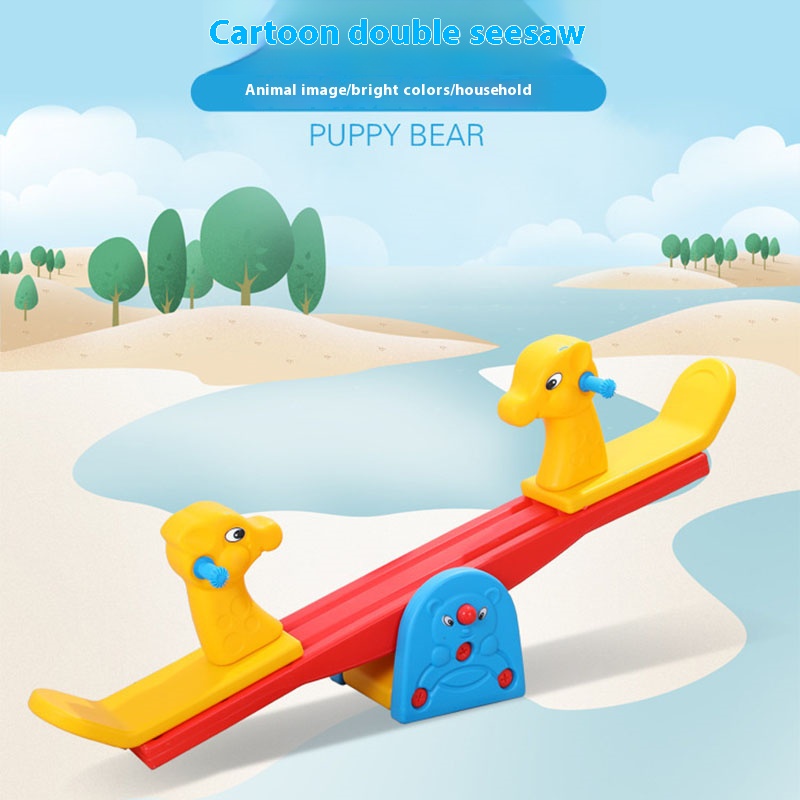 Outdoor Countyard Animal Seesa - Kids Outdoor Storage recension och pris
