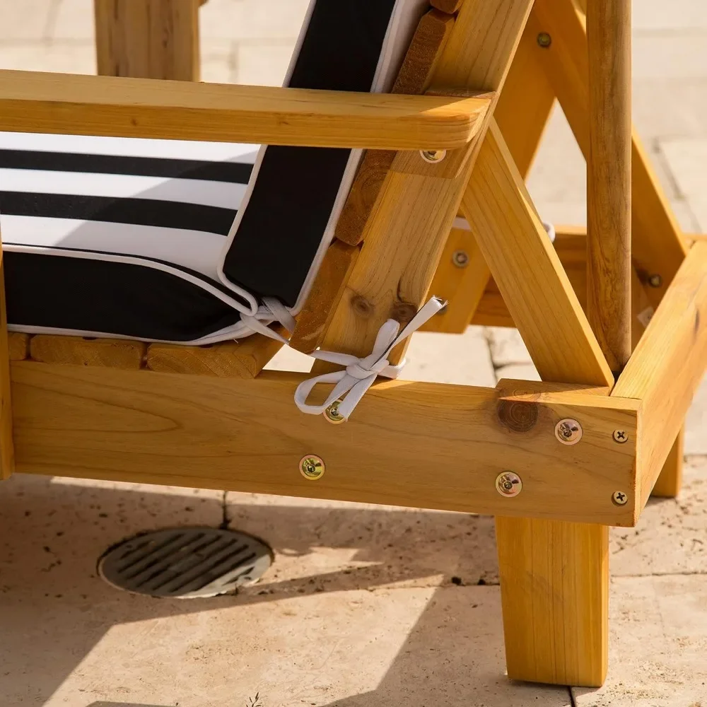 t Outdoor Wooden Chaise Lounge - Kids Outdoor Lounge Furniture recension och pris
