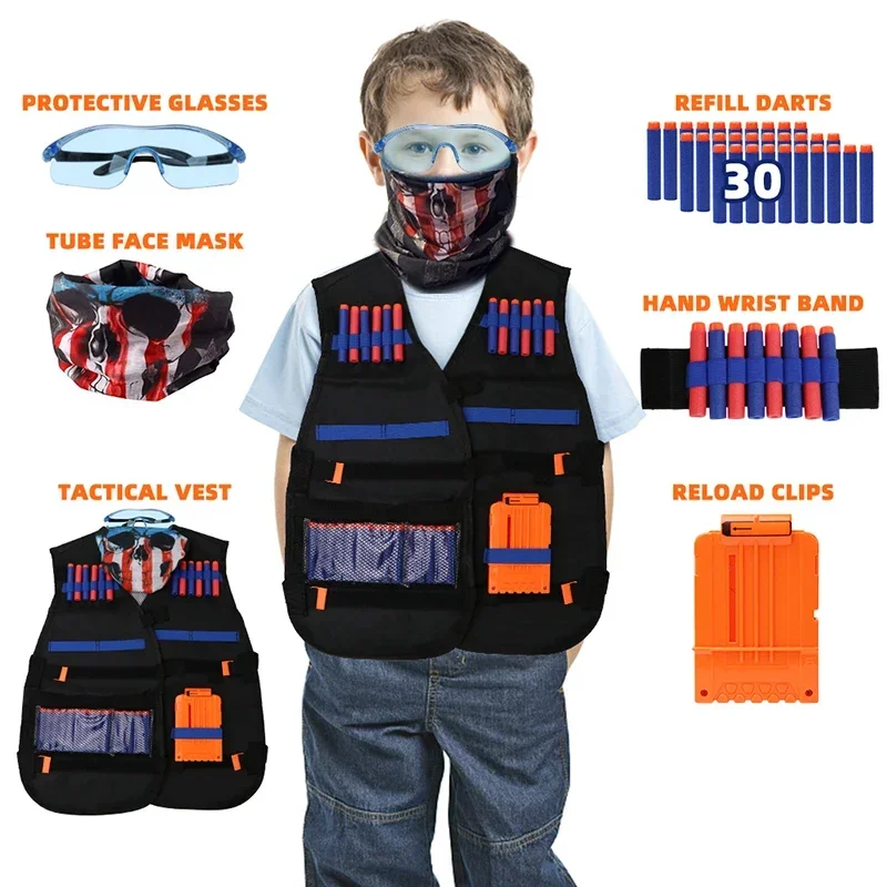 SNEW Kids Tactical Vest Suit K - Kids Outdoor Vest recension och pris