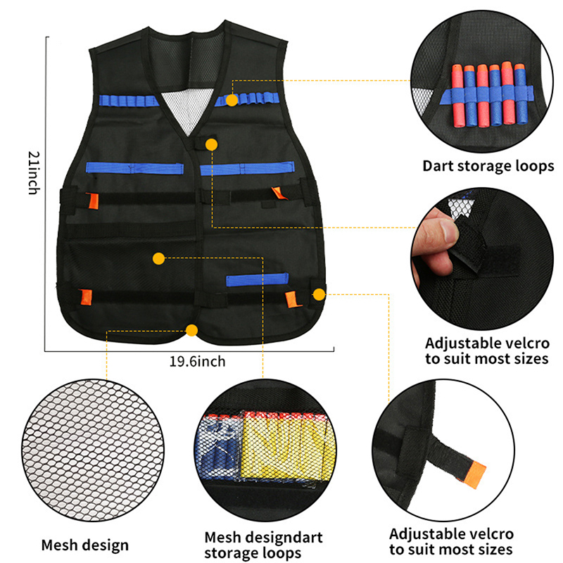 SNEW Kids Tactical Vest Suit K - Kids Outdoor Vest recension och pris