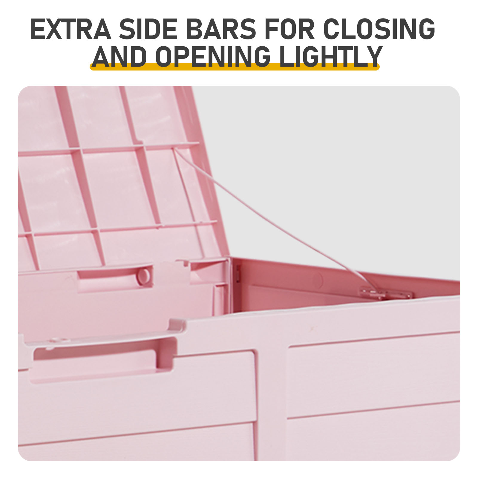 Light Pink 75Gal(280L) Patio O - Kids Outdoor Storage recension och pris