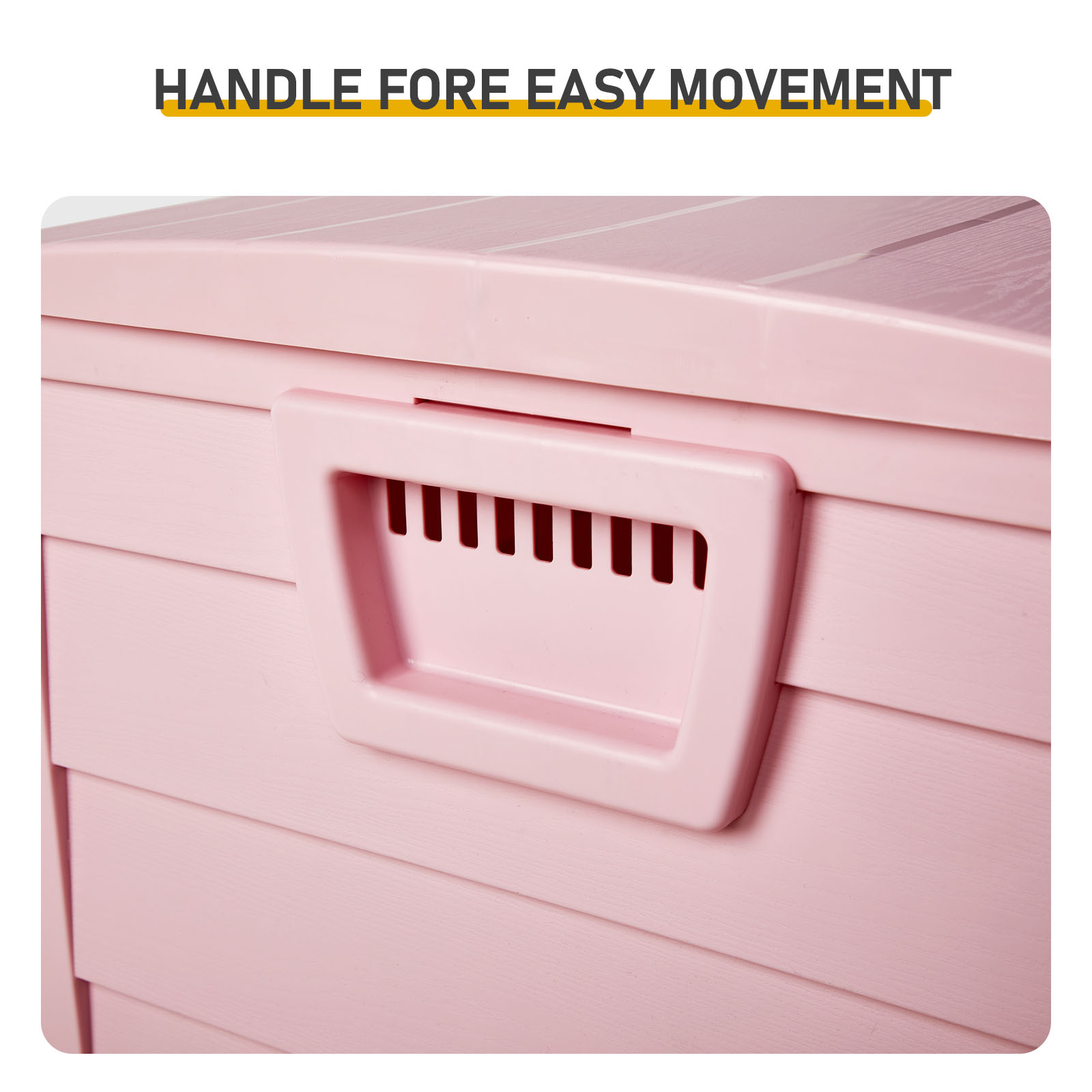 Light Pink 75Gal(280L) Patio O - Kids Outdoor Storage recension och pris