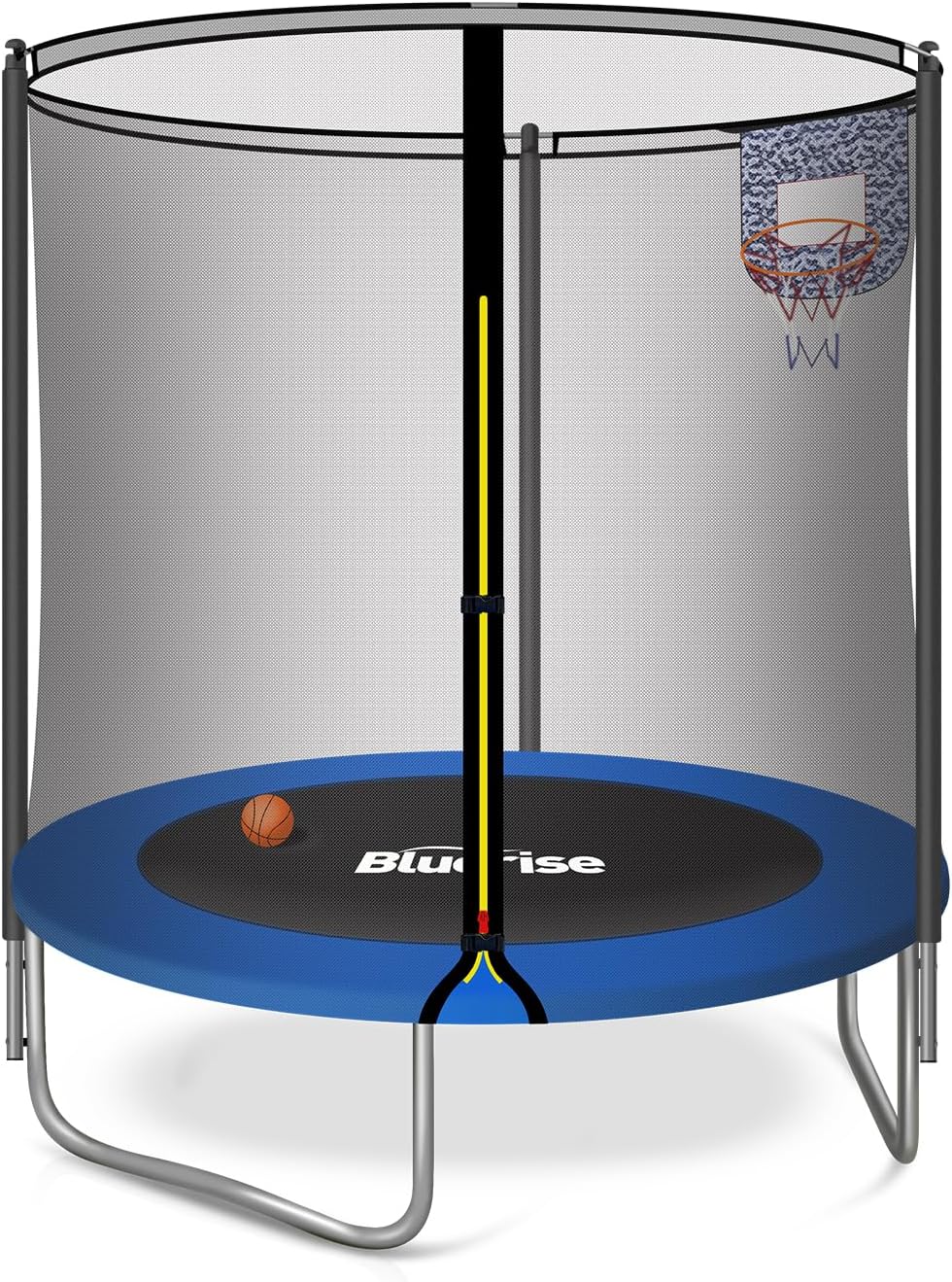 Dark Blue 55IN 6FT Toddler Tra - Kids Indoor Outdoor Trampoline recension och pris