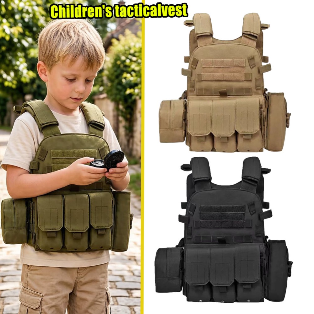 Children Airsoft Paintball Ves - Kids Outdoor Vest recension och pris