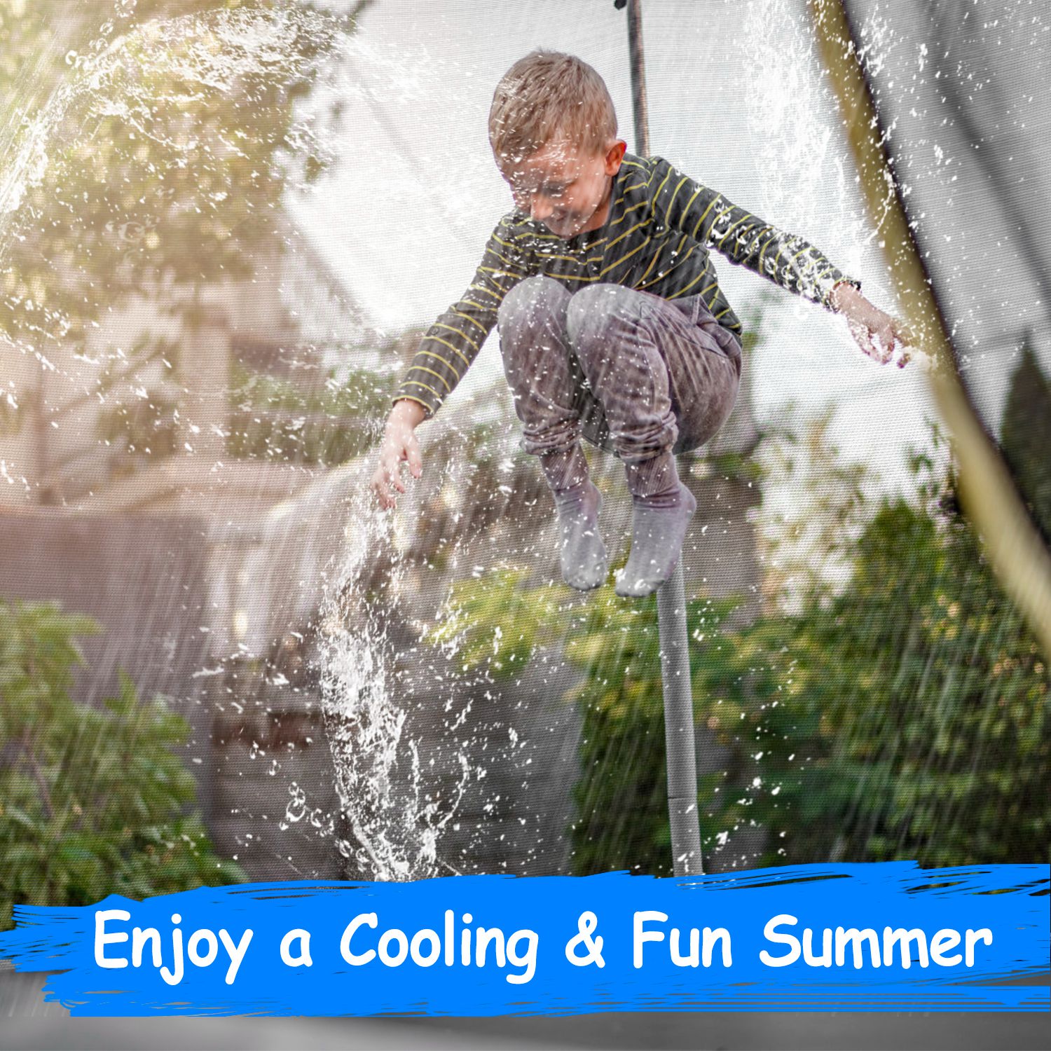 Lake Forest Upgraded Trampolin - Kids Outdoor Water Toys recension och pris