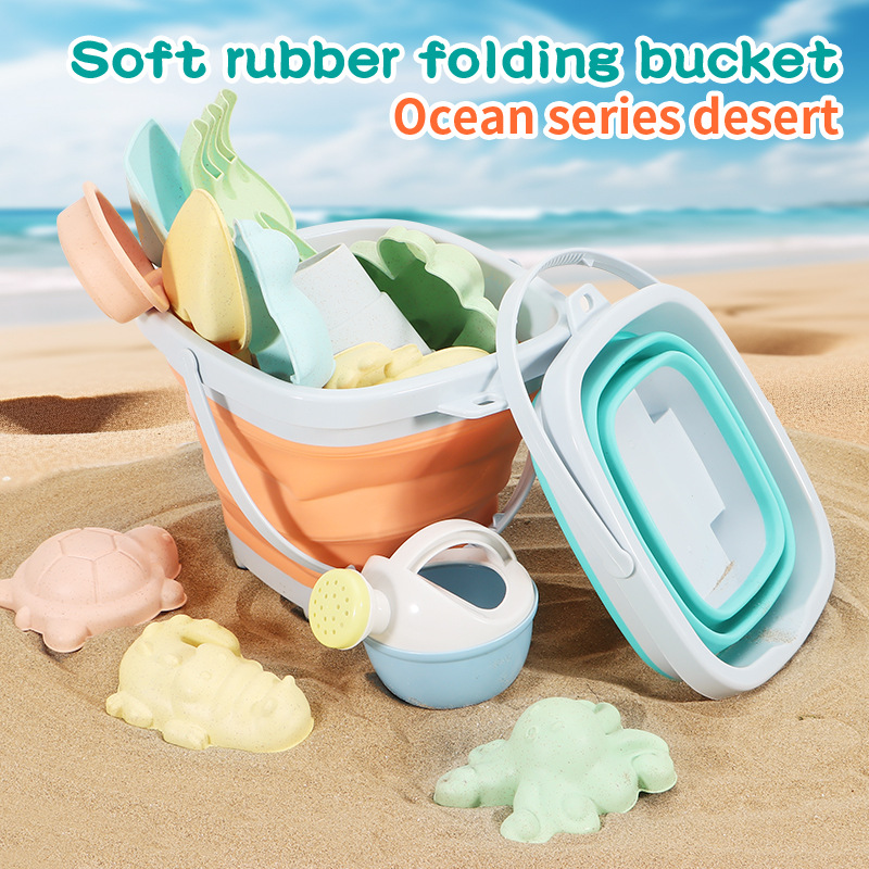 Beach Sand Play Water Set Fold - Kids Outdoor Water Toys recension och pris