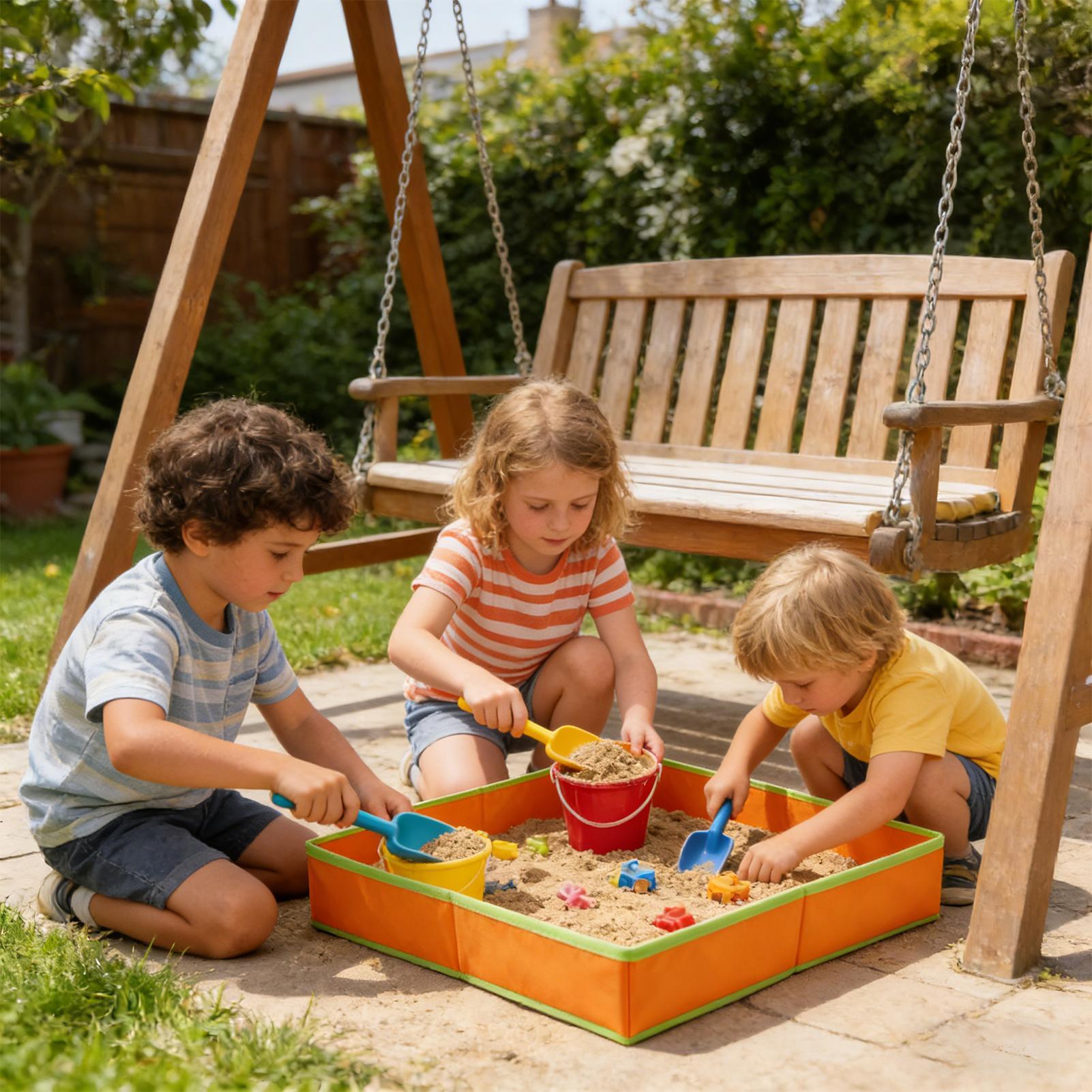 Sand Table for Kids Outdoor Se - Kids Outdoor Folding Table recension och pris