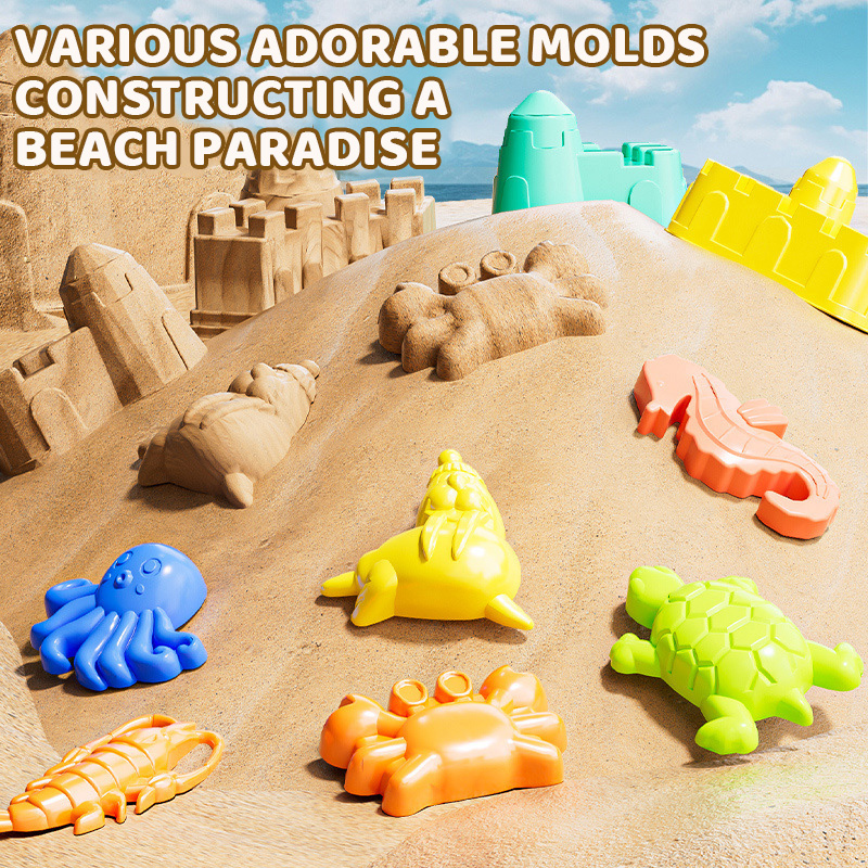 Beach Toy Set for Kids Sand Wh - Kids Outdoor Sandbox recension och pris