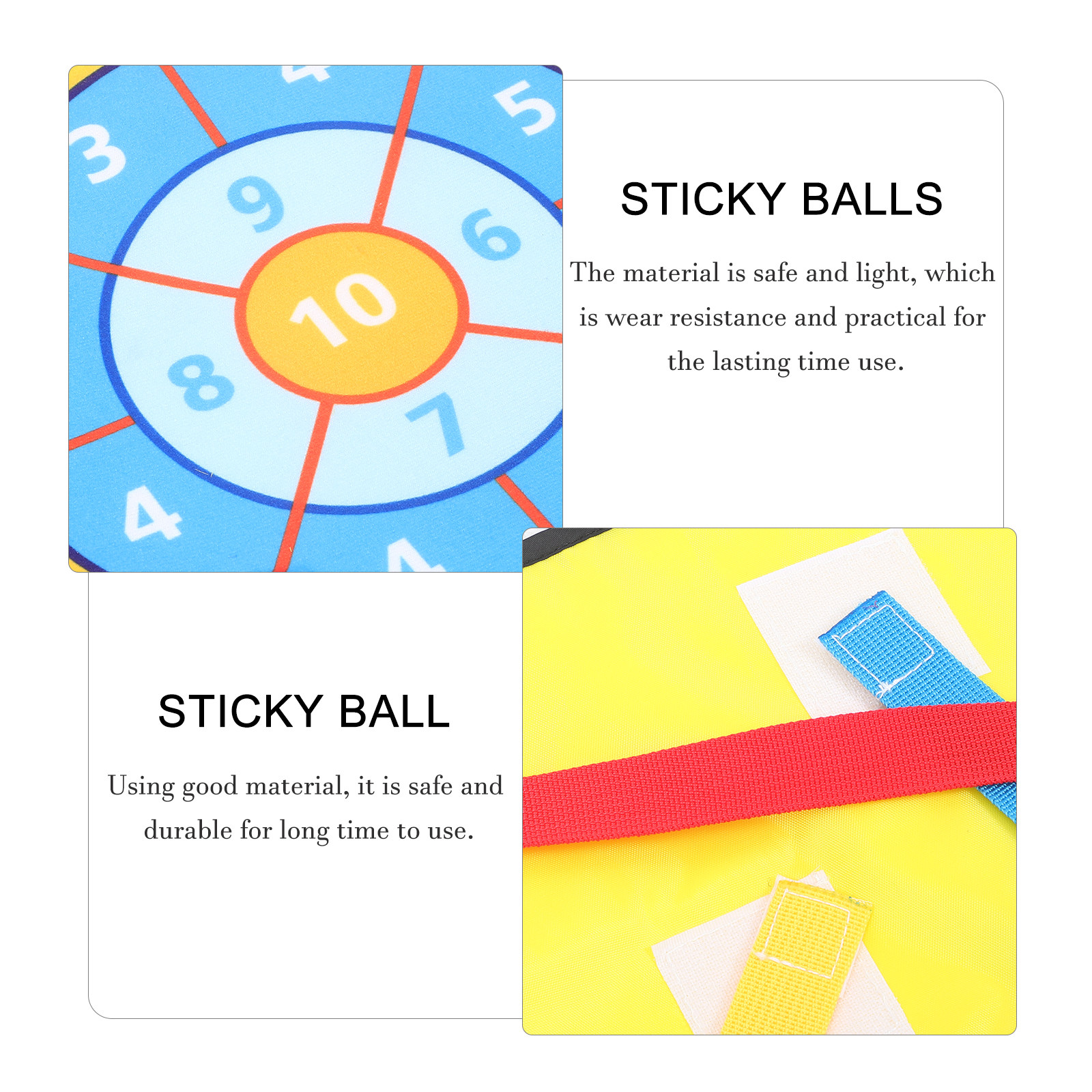 1Set Sticky Ball Vest Kit Soft - Kids Outdoor Games recension och pris