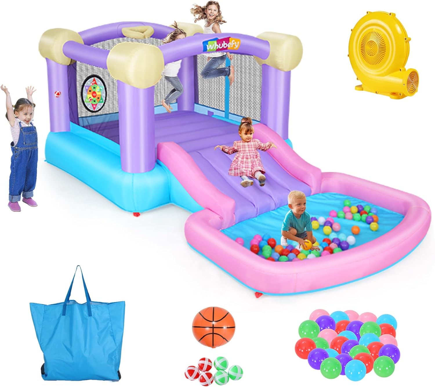 Kids Inflatable Bounce House w - Kids Outdoor Bounce House recension och pris