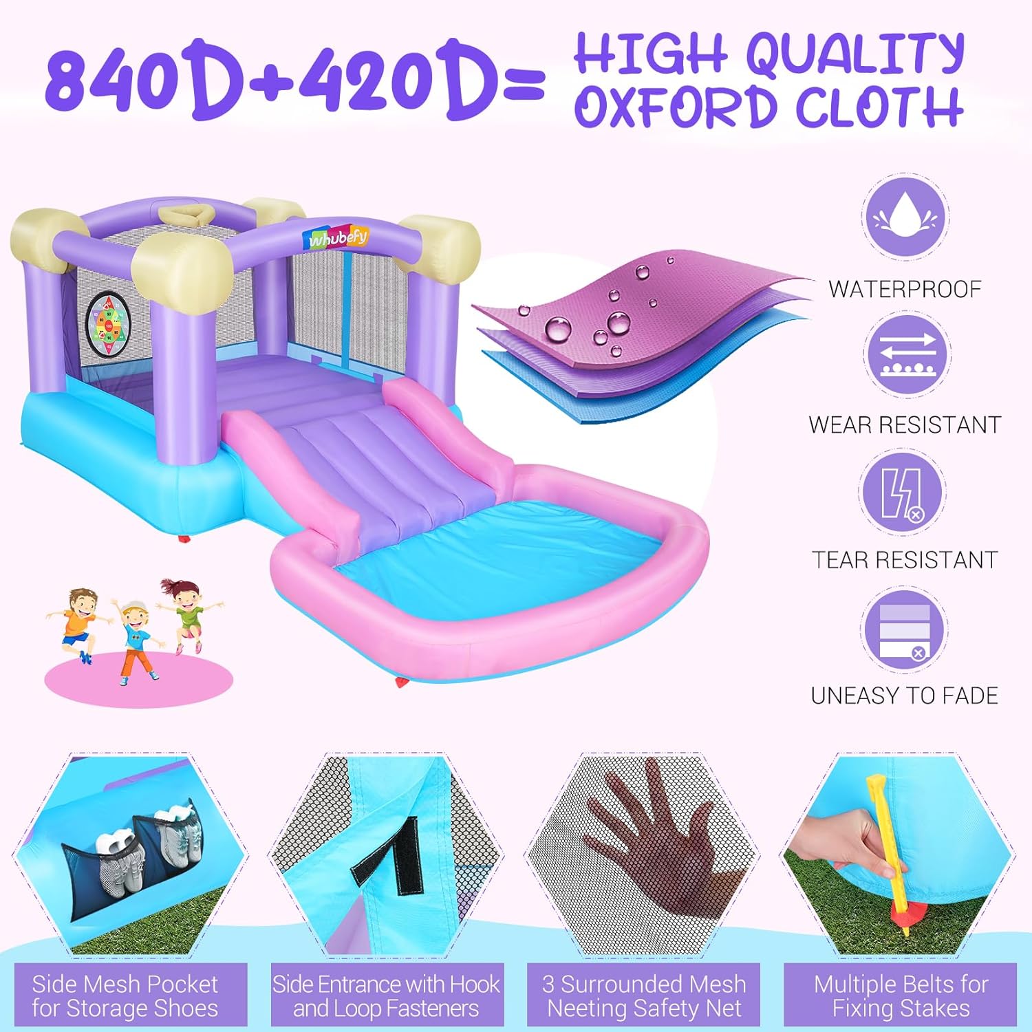 Kids Inflatable Bounce House w - Kids Outdoor Bounce House recension och pris