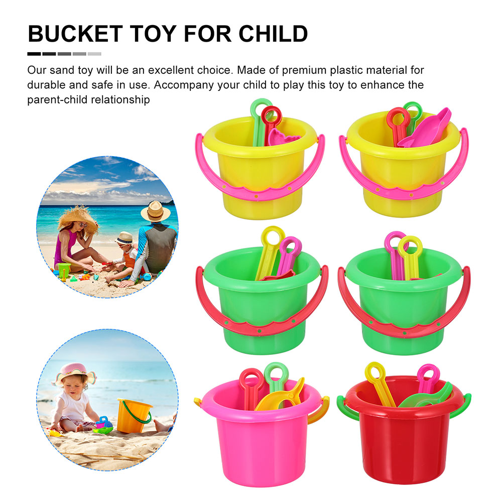 8 Sets Kids Sand Bucket Beach  - Kids Outdoor Water Toys recension och pris