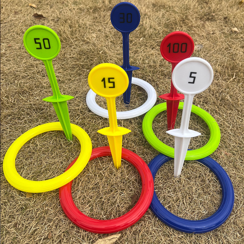 Plastic Ring Toss Game for Kid - Kids Outdoor Yard recension och pris