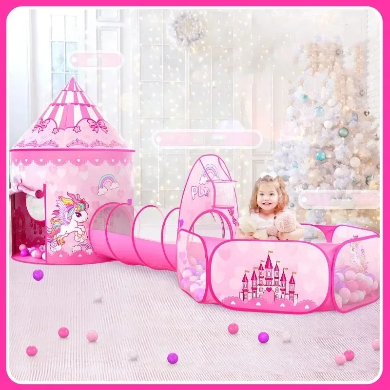 3 in 1 Kids Tent House Portabl - Kids Outdoor House Accessories recension och pris