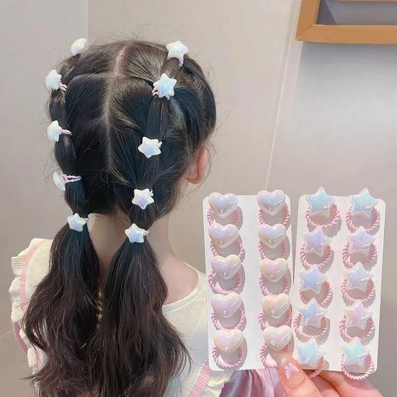 10pcs/set Cute Baby Girl Hair  - Kids Outdoor Decor recension och pris