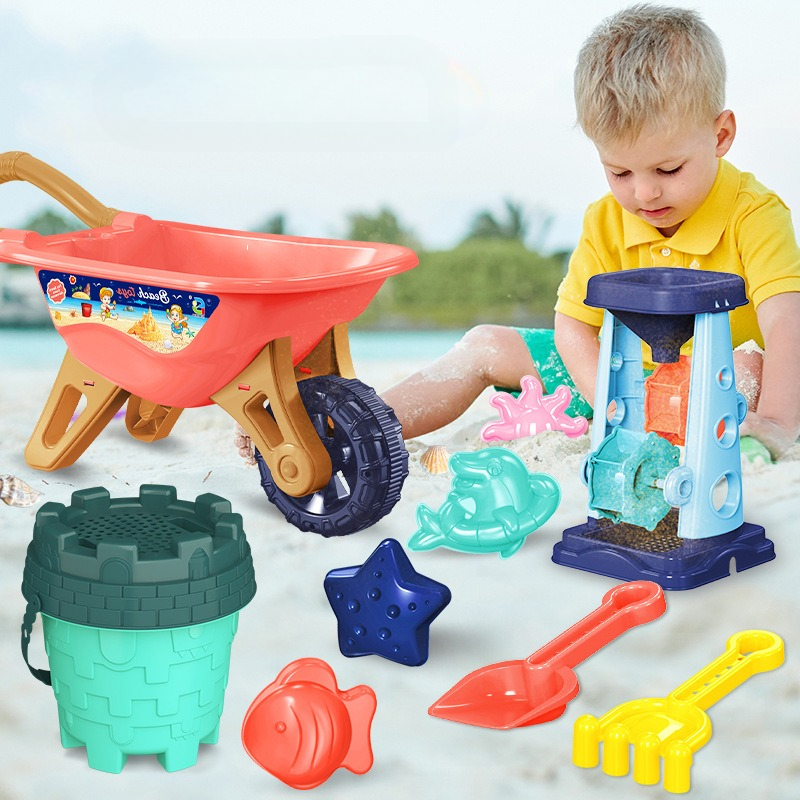 Beach Sand Play Tool Set Sand  - Kids Outdoor Storage recension och pris