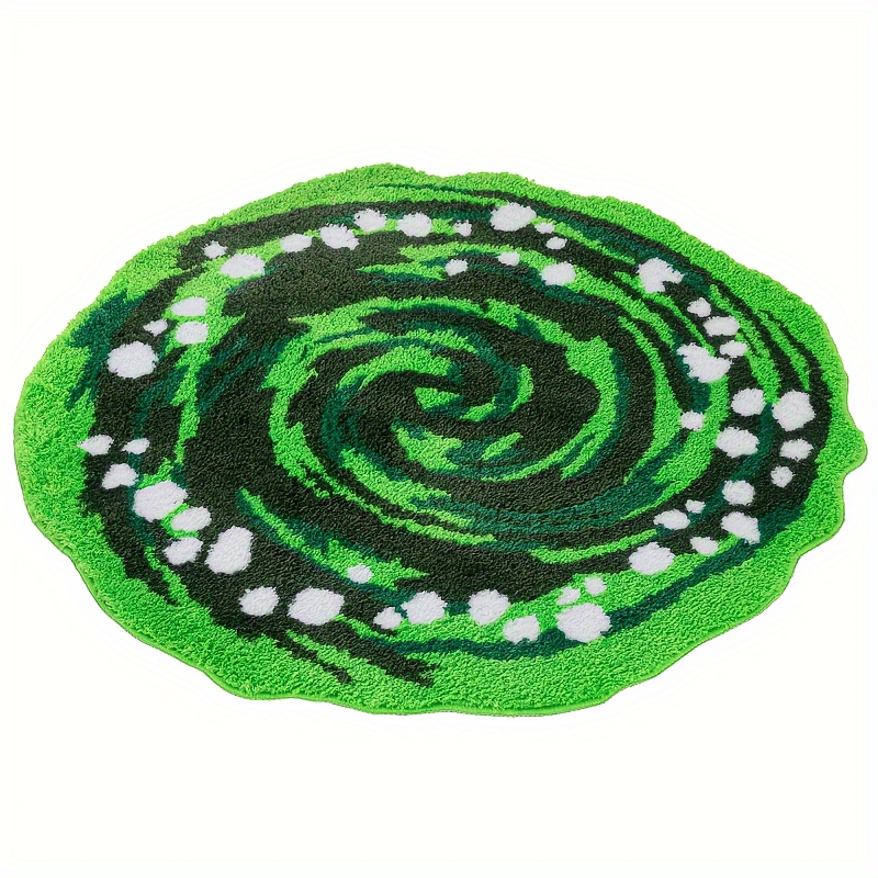 VIKAMA Green Round Plush Carpe - Kids Outdoor Folding Table recension och pris