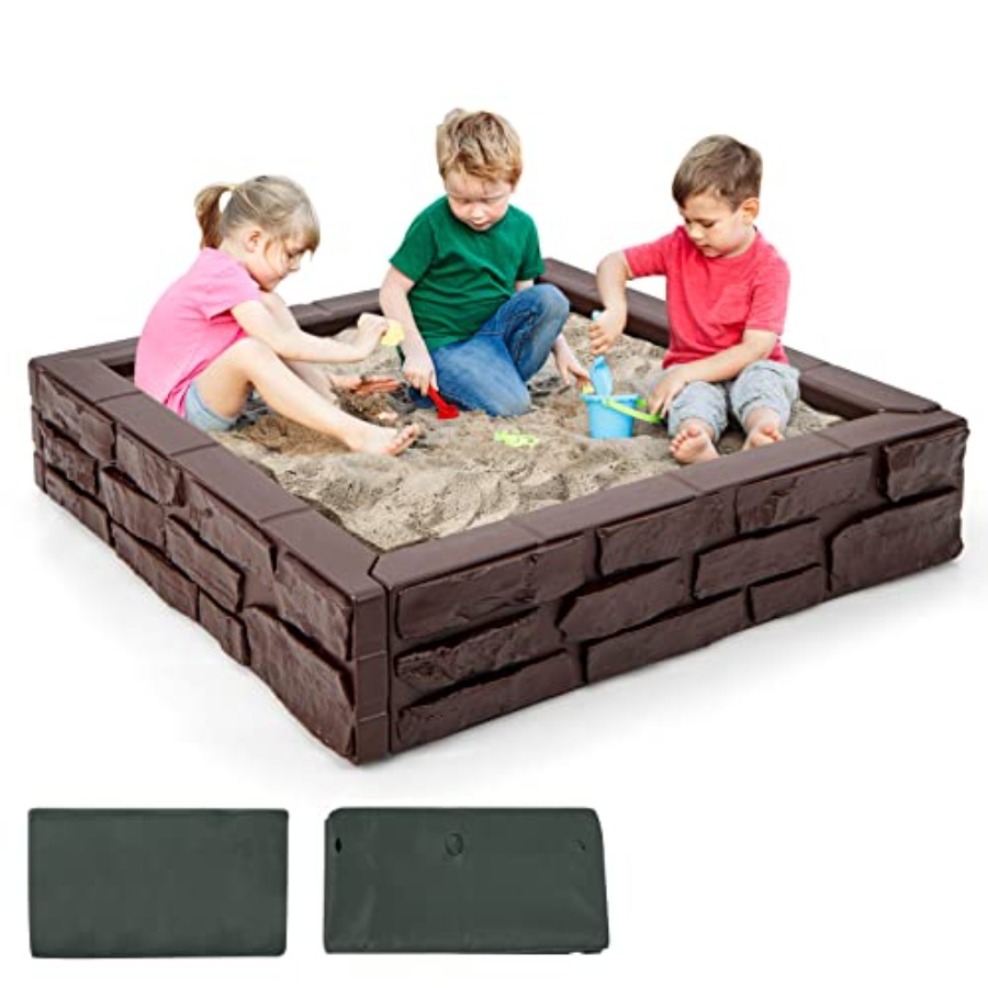 Outdoor kids sandbox for backy - Kids Outdoor Sandbox recension och pris