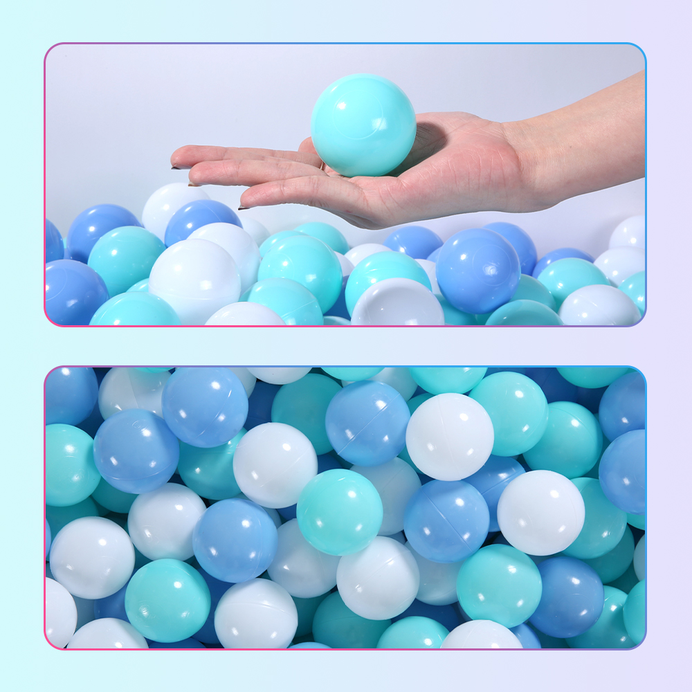 100Pcs Colors Plastic Balls Wa - Kids Outdoor House Accessories recension och pris