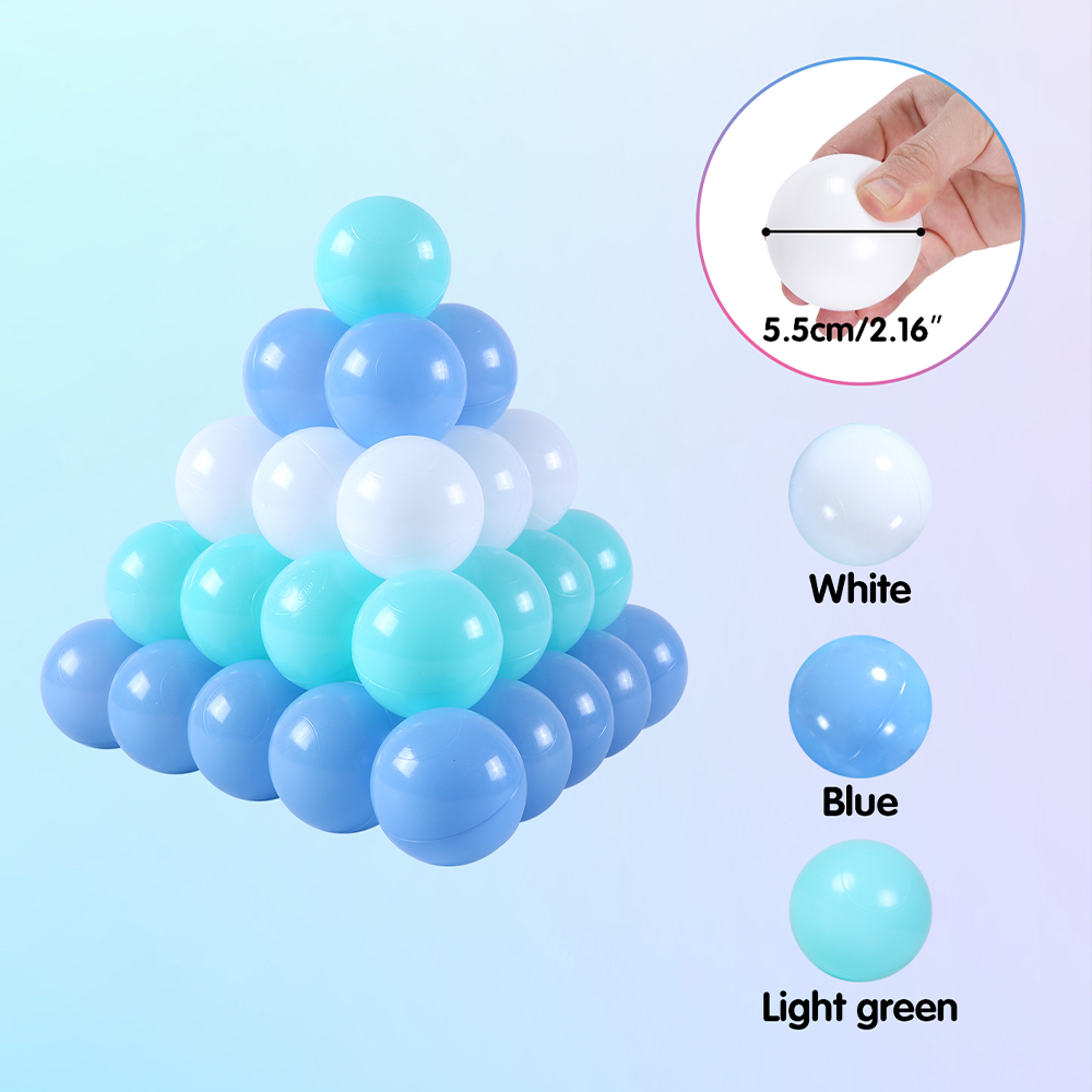 100Pcs Colors Plastic Balls Wa - Kids Outdoor House Accessories recension och pris