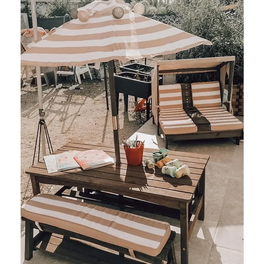 # Hot Wooden Outdoor Double Fo - Kids Outdoor Lounge Furniture recension och pris