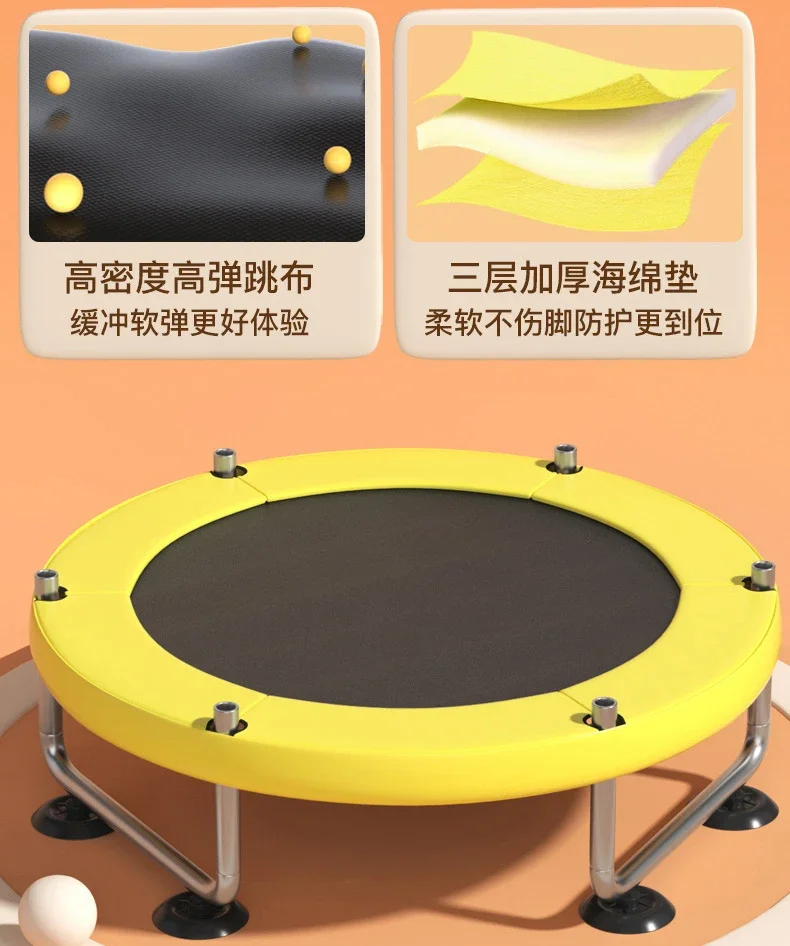 55Inch Trampoline Bed Set for1 - Kids Indoor Outdoor Trampoline recension och pris