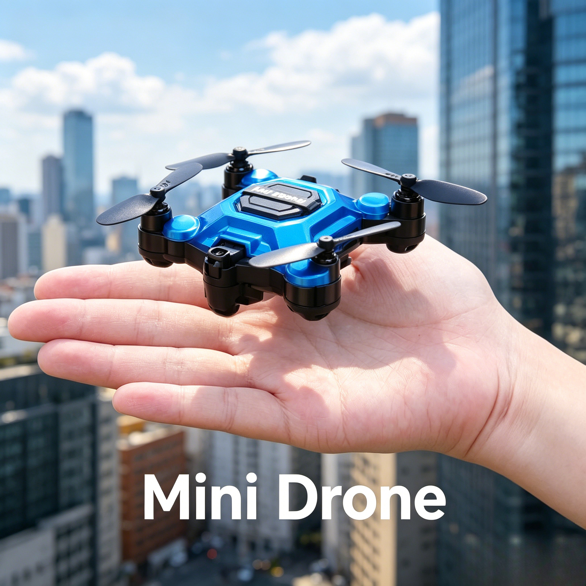 Mini Folding Mosquito Drone wi - Kids Outdoor Exercise Equipment recension och pris