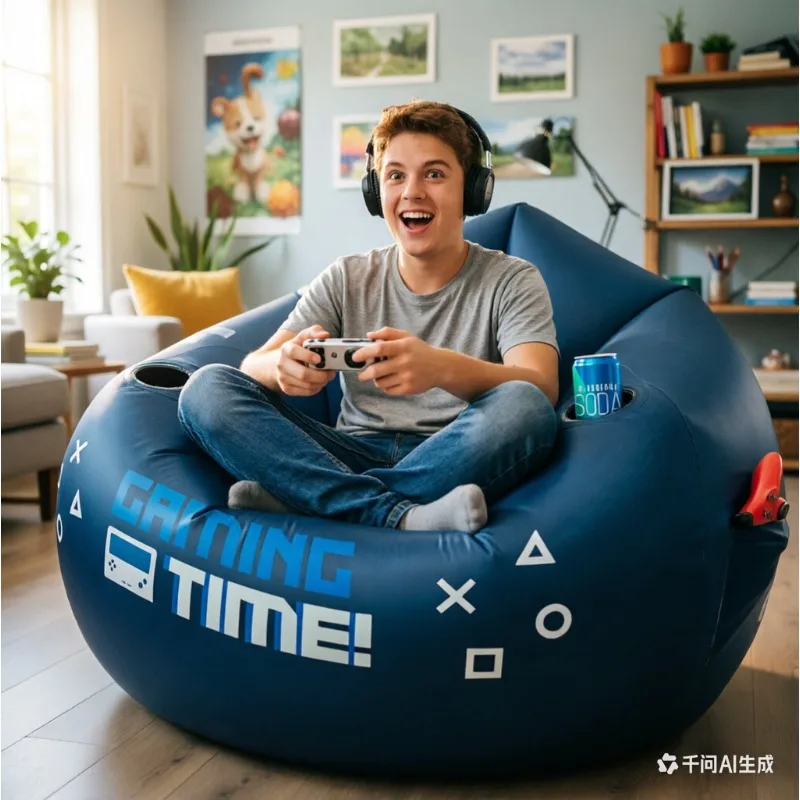Eco-Friendly PVC Kids Inflatab - Kids Outdoor Lounge Furniture recension och pris
