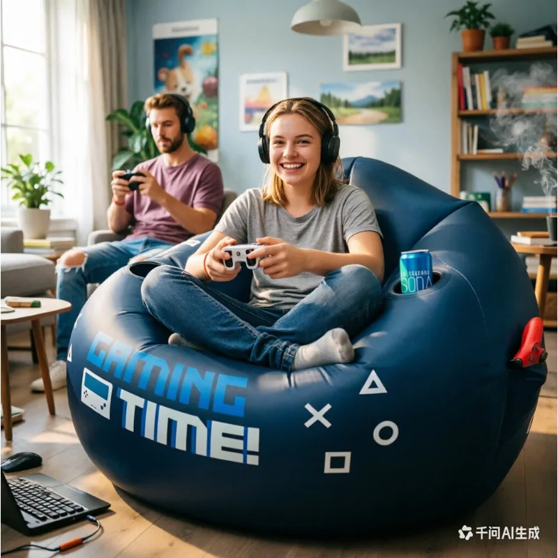 Eco-Friendly PVC Kids Inflatab - Kids Outdoor Lounge Furniture recension och pris