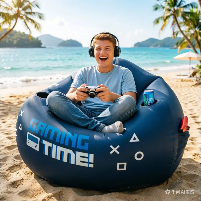 Eco-Friendly PVC Kids Inflatab - Kids Outdoor Lounge Furniture recension och pris
