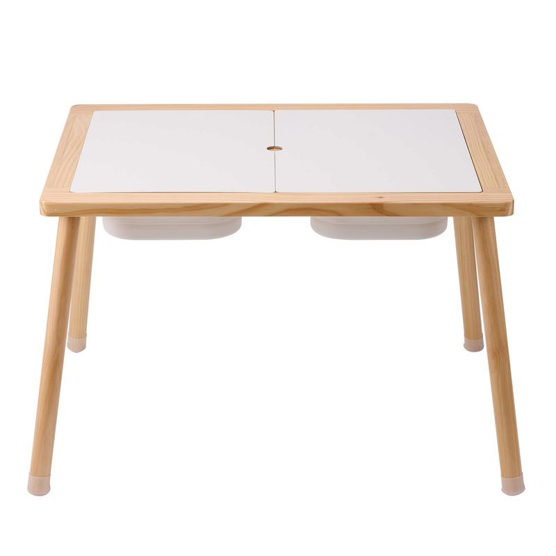 Sensory Table for Toddlers, Ki - Kids Outdoor Wooden Table recension och pris
